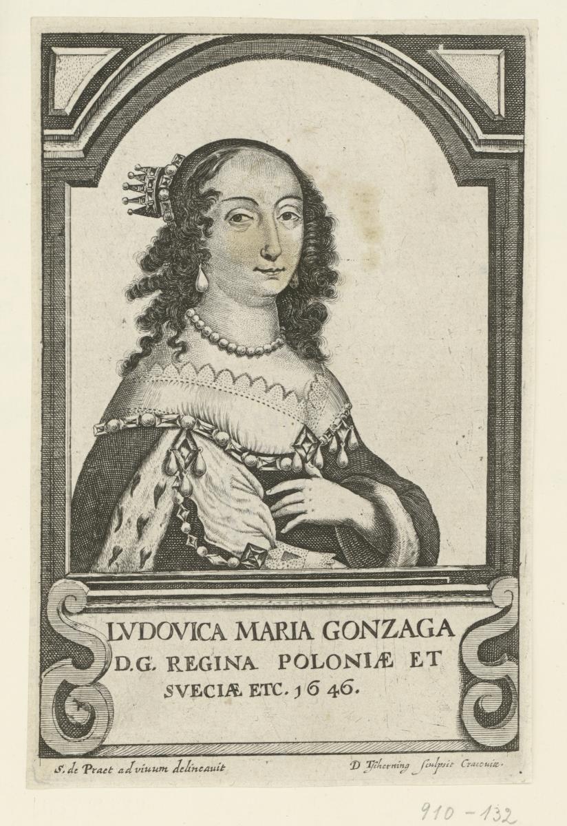 Luise Marie Gonzaga, Königin von Polen