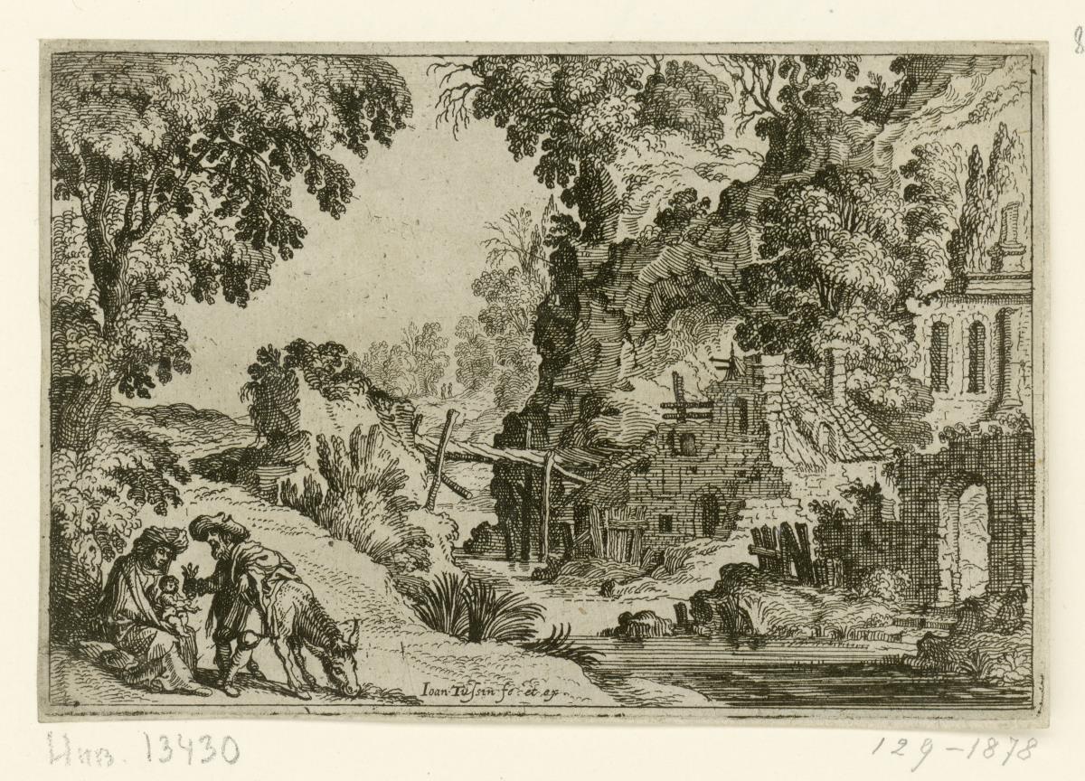 Landschaft mit der Flucht nach Ägypten