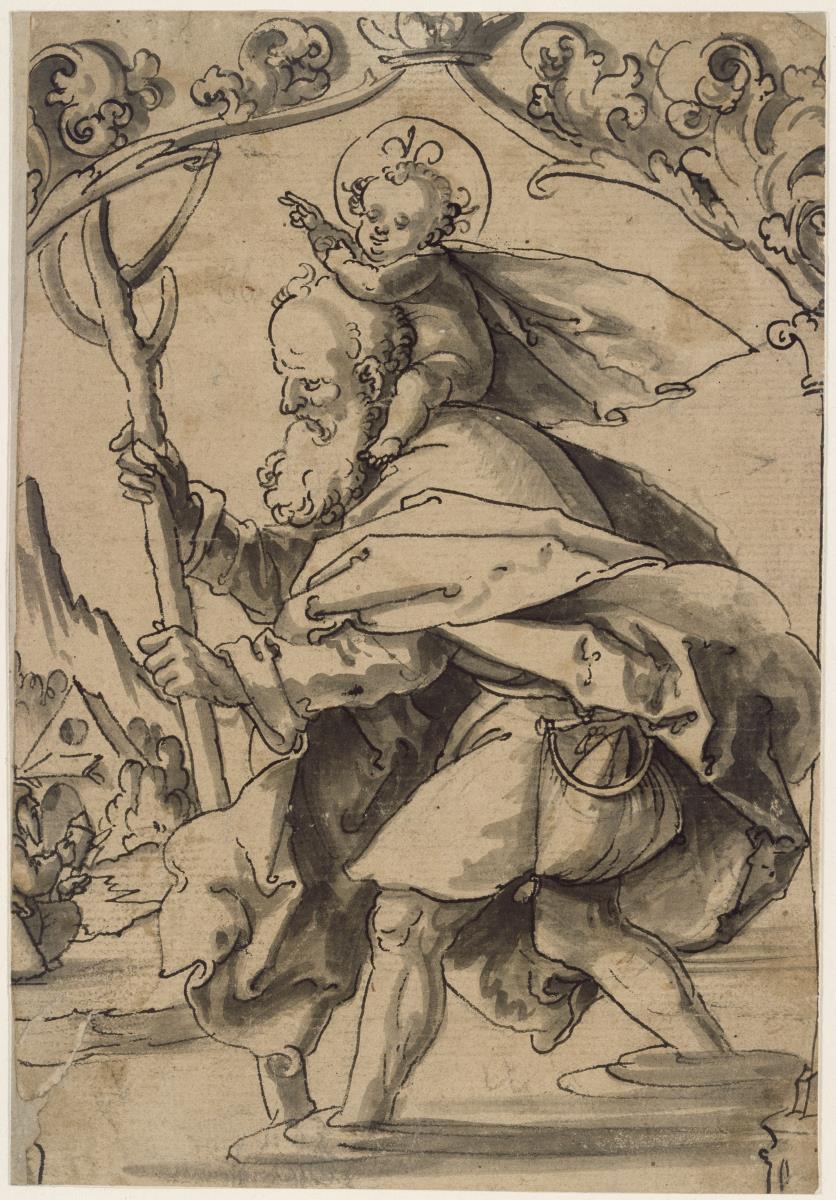 Der hl. Christophorus