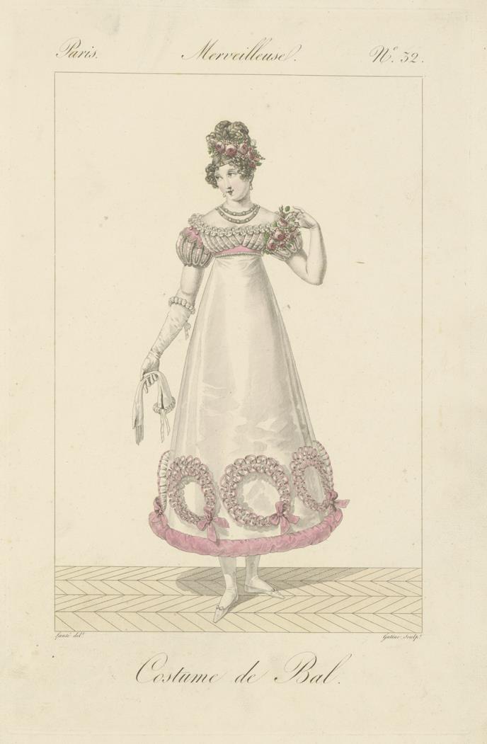 Incroyables et Merveilleuses: Tafel 32: Costume de Bal