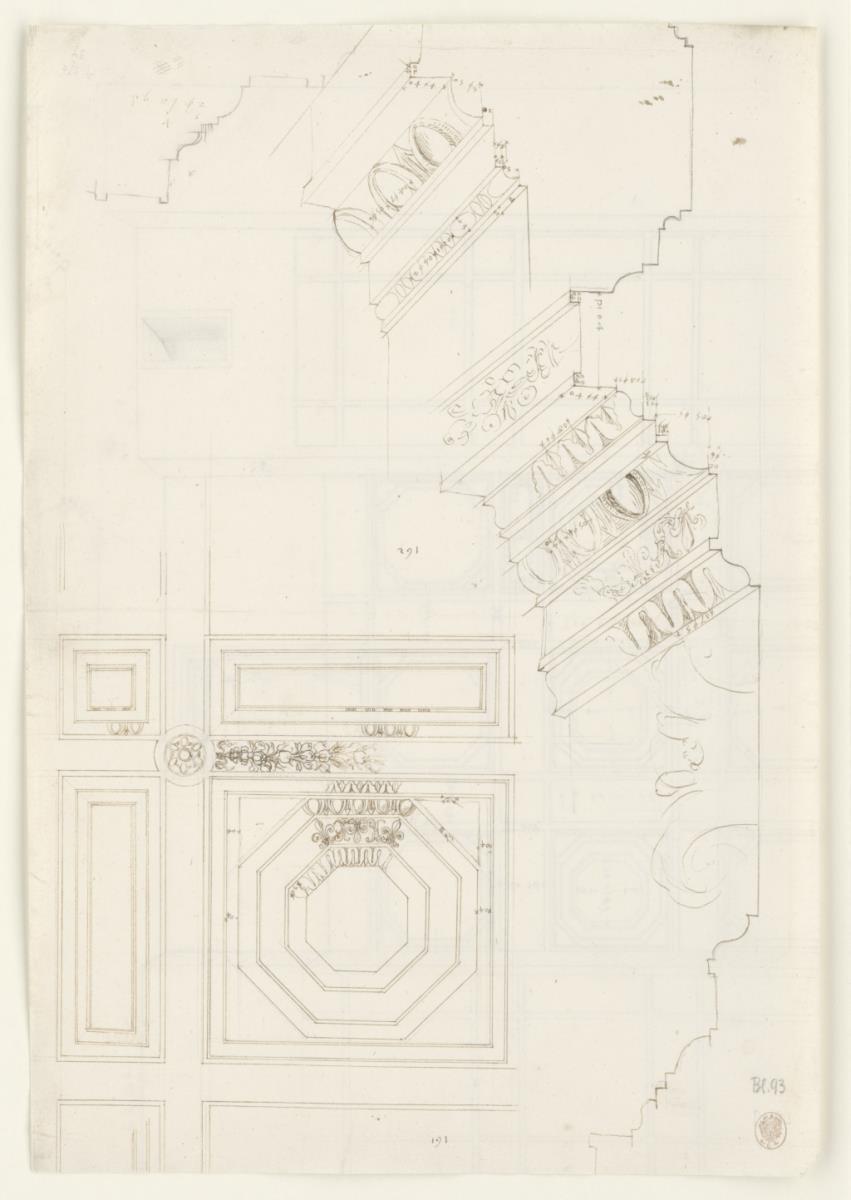 Architektonische Details des Vatikans