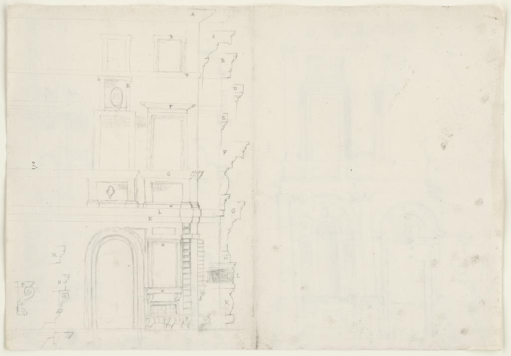 Aufrisse vom Palazzo Niccolini