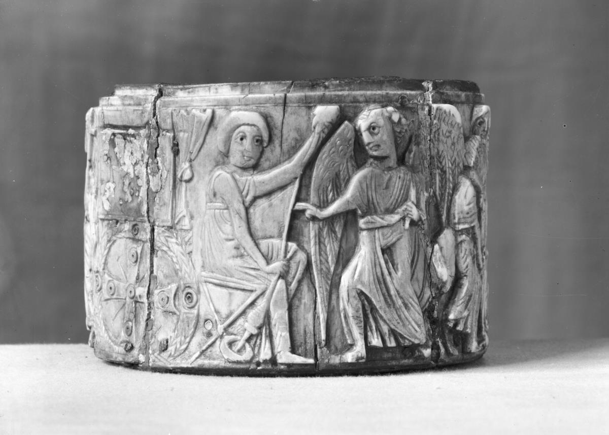 Dose (Pyxis) mit Marienszenen