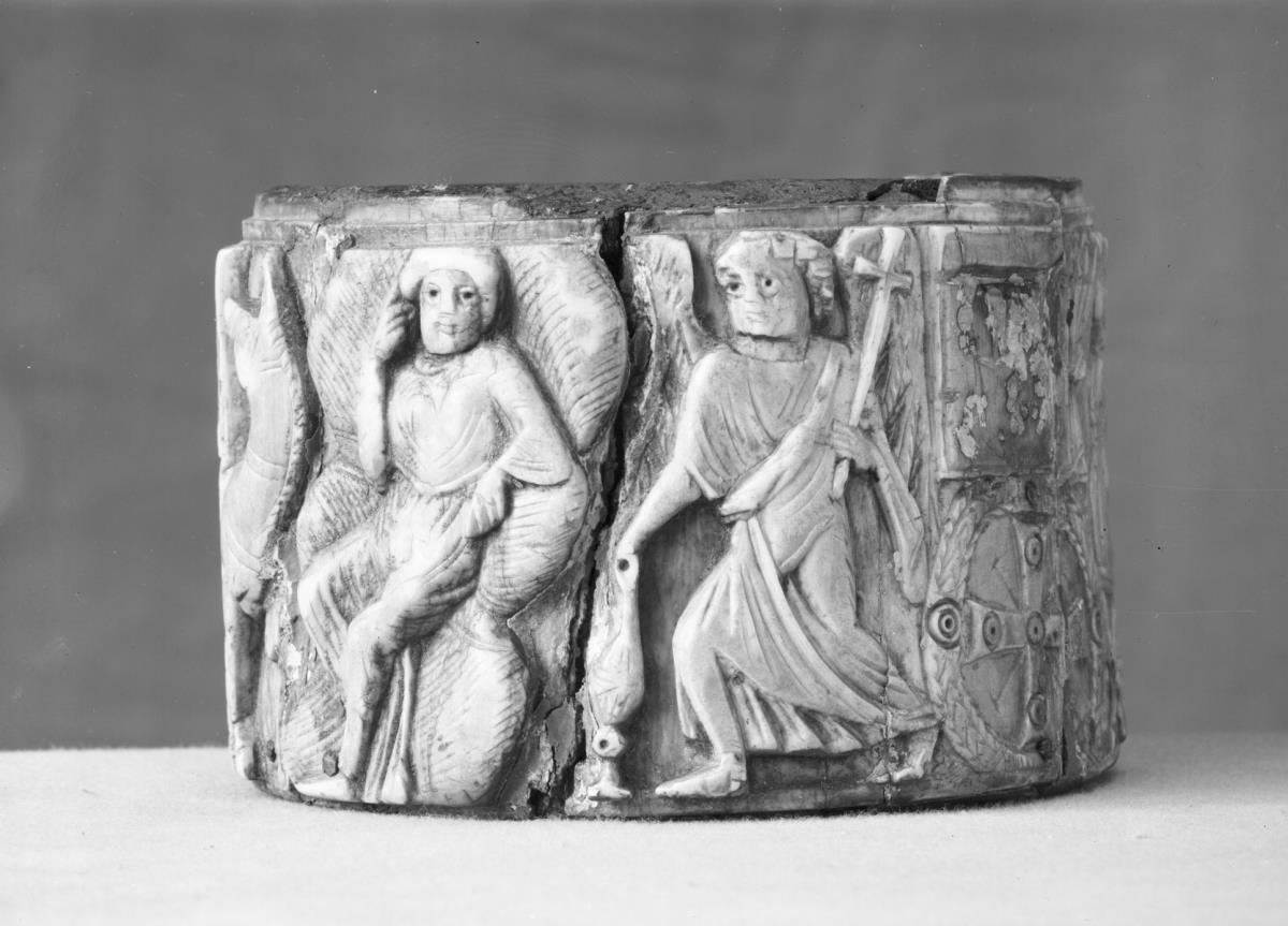 Dose (Pyxis) mit Marienszenen