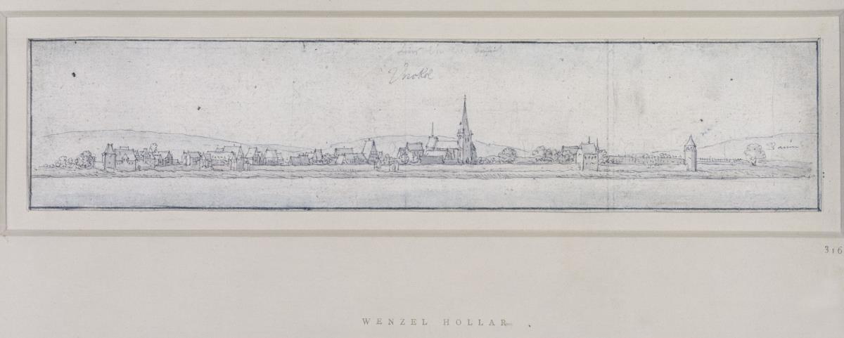 Ansicht von Muckel vom Rhein aus