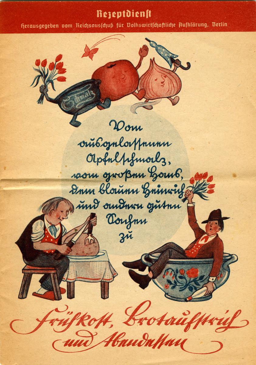 Vom ausgelassenen Apfelschmalz, vom großen Hans, dem blauen Heinrich und anderen guten Sachen zu Frühkost, Brotaufstrich und Abendessen