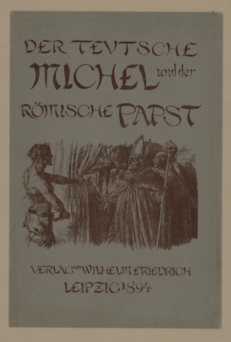 Der teutsche Michel und der römische Papst