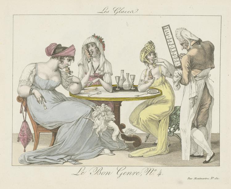Le bon genre, No. 4: Les glaçes