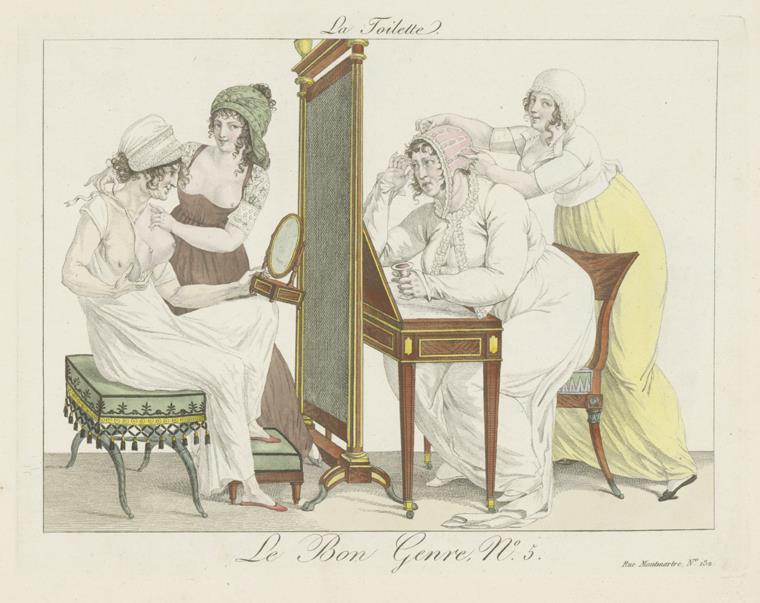 Le bon genre, No. 5: La toilette