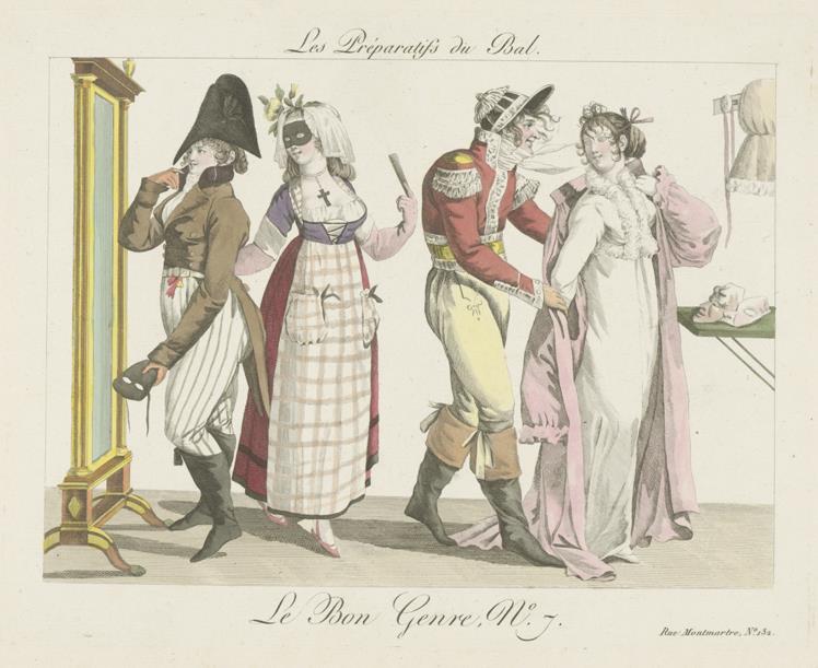 Le bon genre, No. 7: Les préparatifs du bal