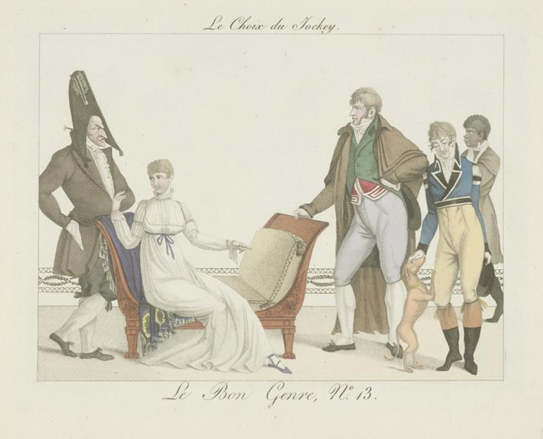 Le bon genre, No. 13: Le choix du jockey