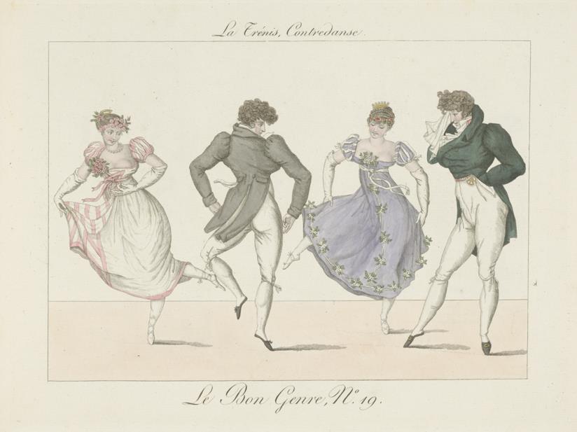 Le bon genre, No. 19: La Trénis, Contredanse
