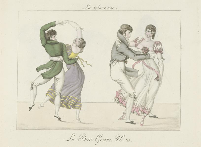 Le bon genre, No. 21: La sauteuse