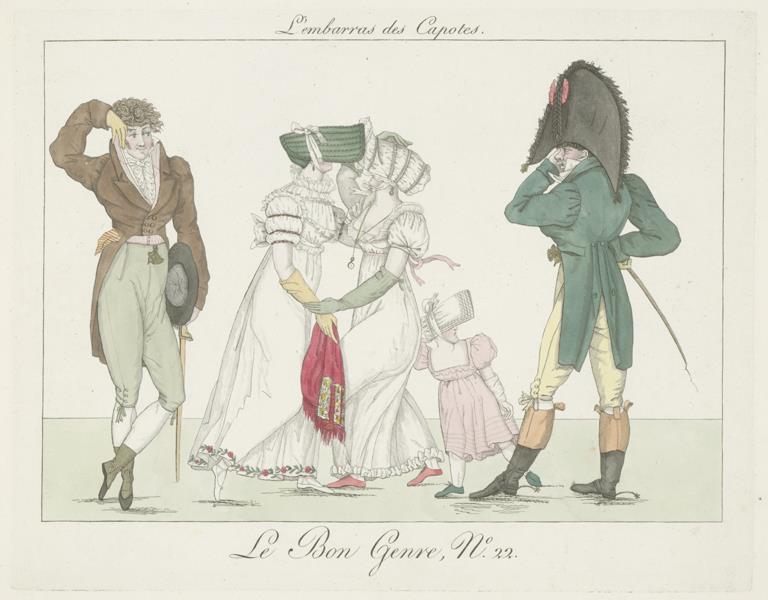 Le bon genre, No. 22: L'embarras des Capotes