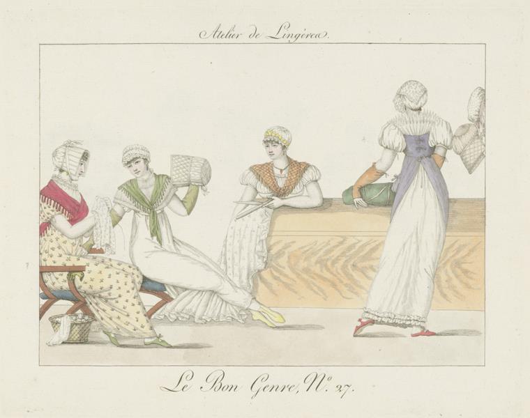 Le bon genre, No. 27: Atelier de lingères