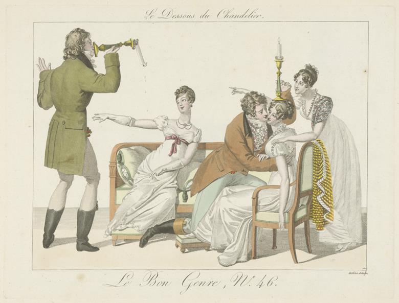 Le bon genre, No. 46: Le dessous du chandelier