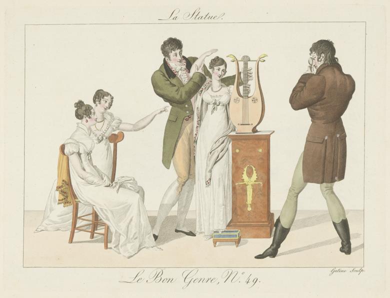 Le bon genre, No. 49: La statue