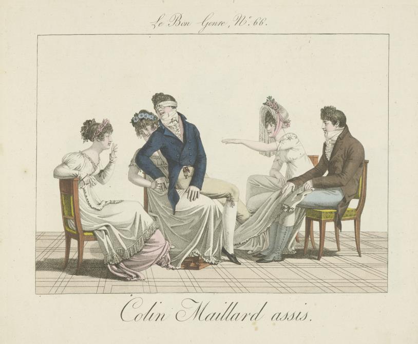 Le bon genre, No. 66: Colin Maillaird assis