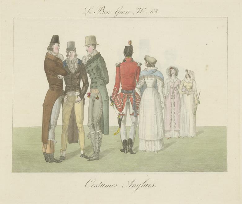 Le bon genre, No. 68: Costumes anglais