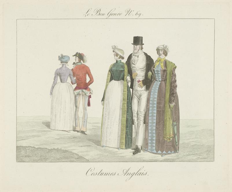 Le bon genre, No. 69: Costumes anglais