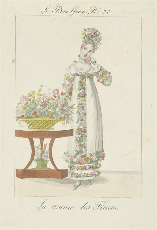 Le bon genre, No. 78: La manie des fleurs