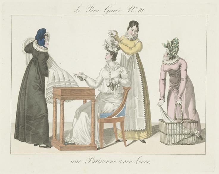 Le bon genre, No. 81: Une Parisienne à son lever