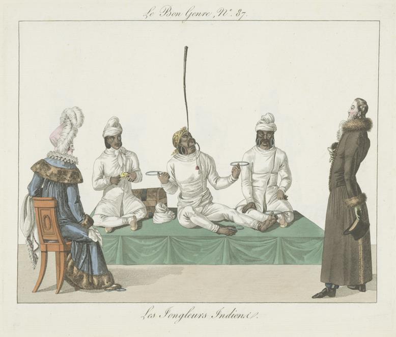 Le bon genre, No. 87: Les jongleurs Indiens