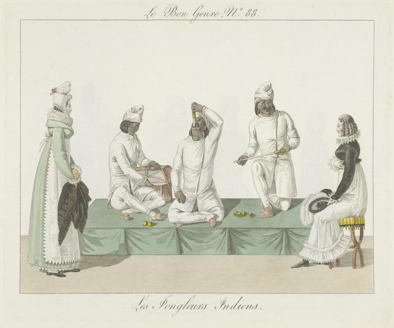Le bon genre, No. 88: Les jongleurs Indiens