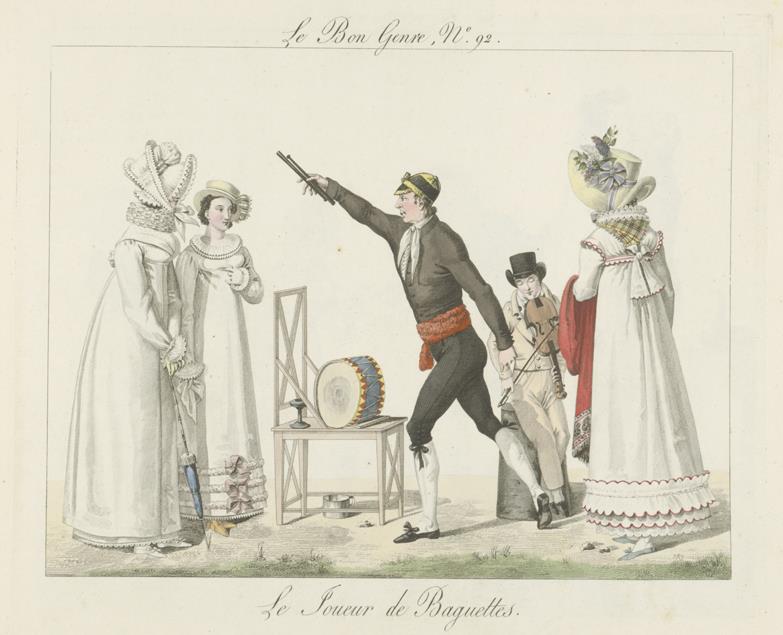Le bon genre, No. 92: Le joueur de baguettes