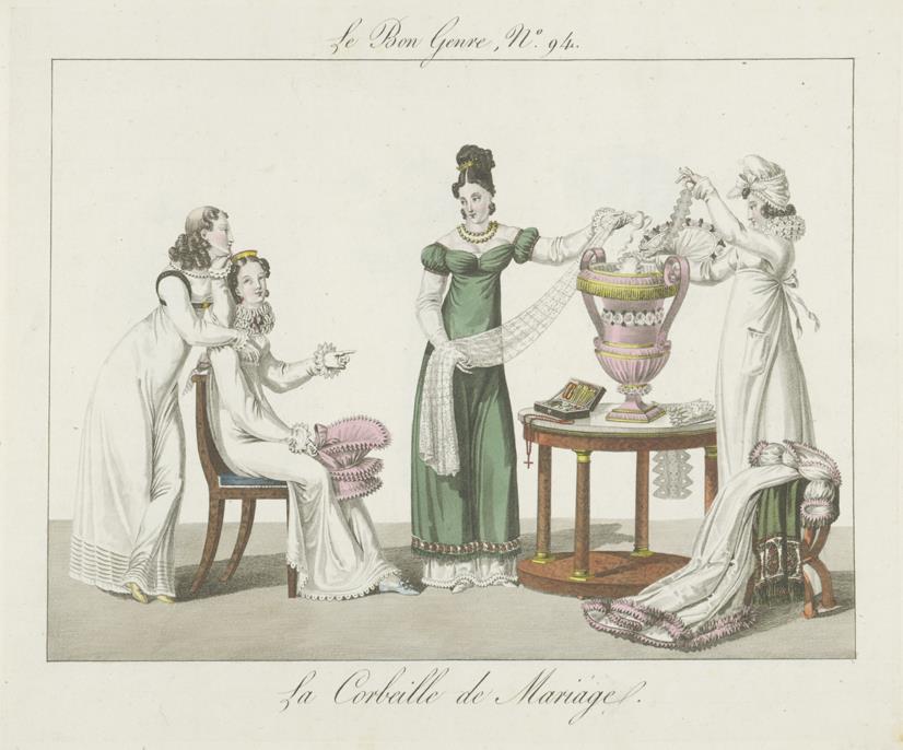Le bon genre, No. 94: La corbeille de mariage