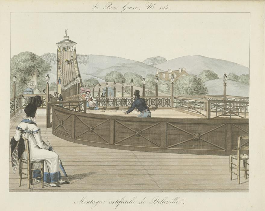 Le bon genre, No. 105: Montagne artificielle de Belleville