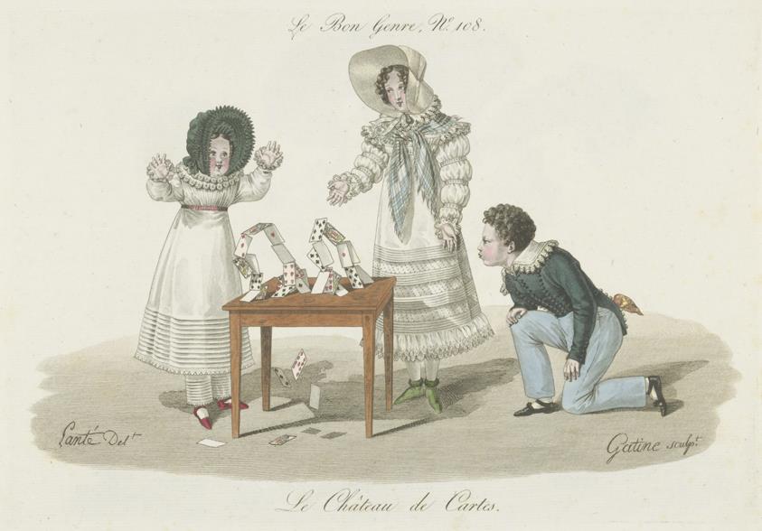 Le bon genre, No. 108: Le château de cartes