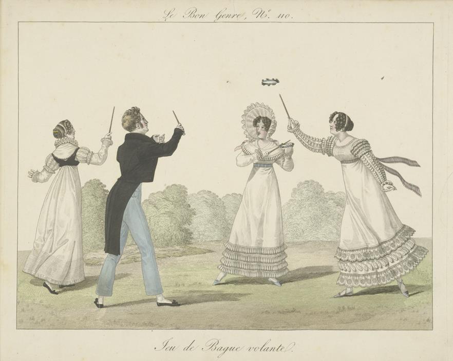 Le bon genre, No. 110: Jeu de bague volante