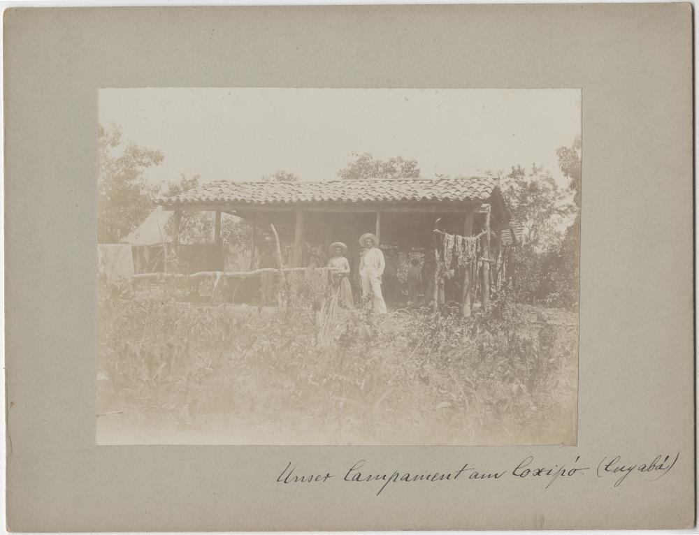 Theodor Koch-Grünberg im Campament am Coxipó