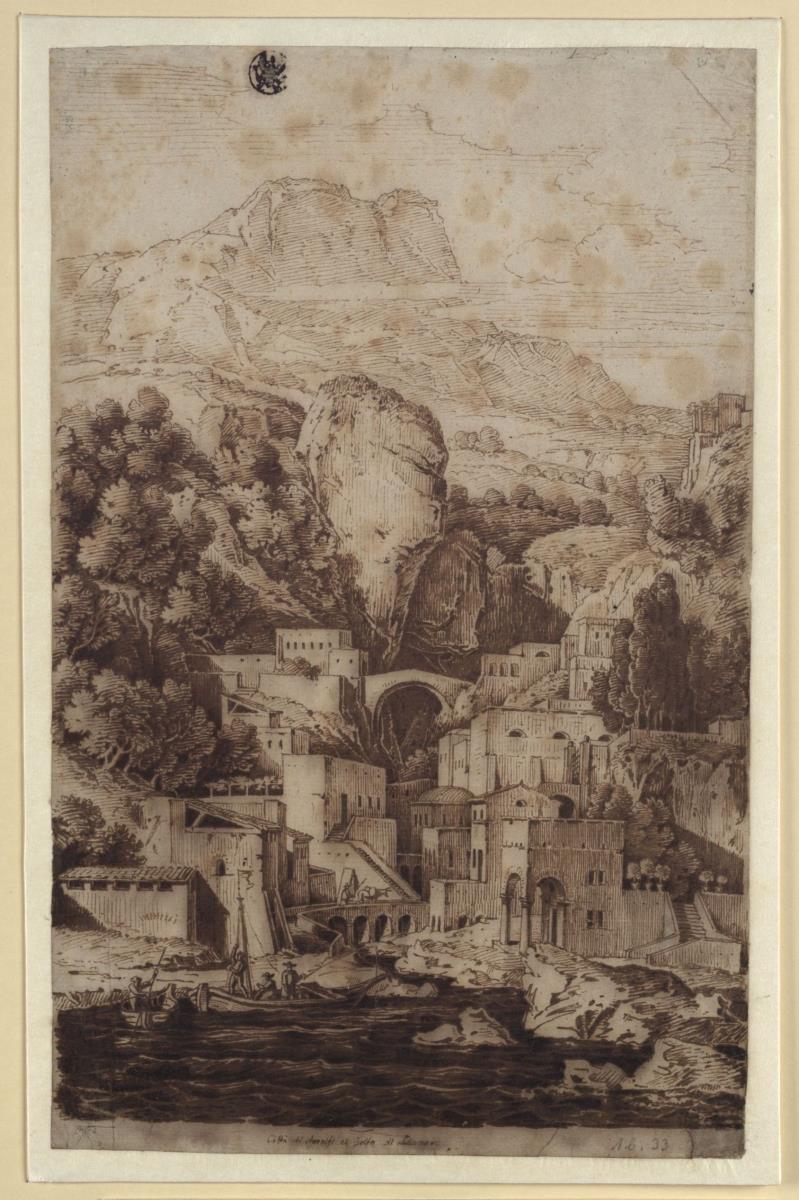 "Stadt Amalfi am Golf von Salerno"