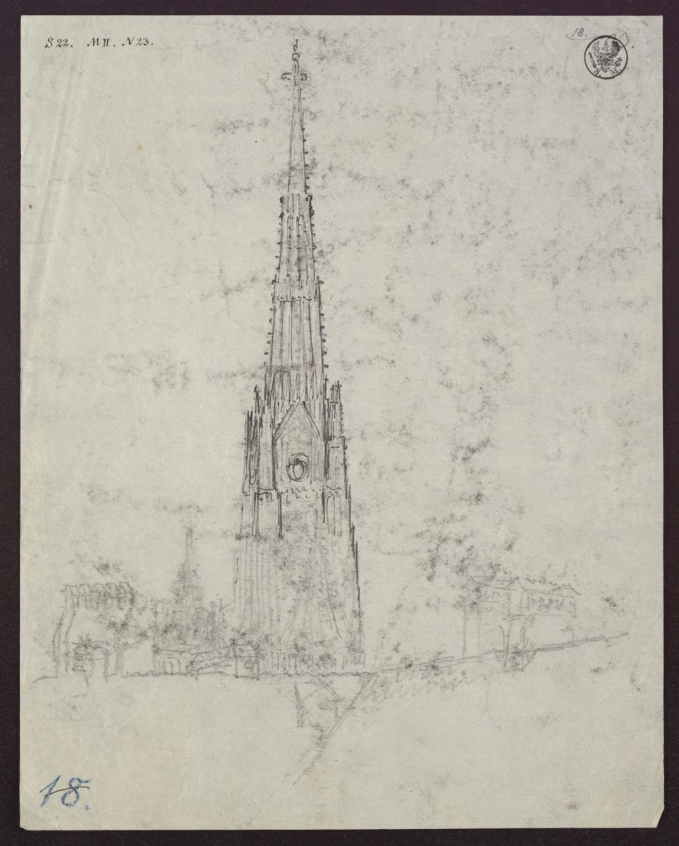 Der Turm von Sankt Stephan in Wien