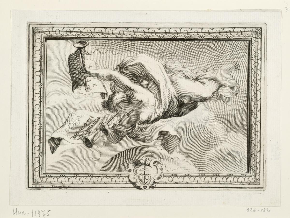 Allegorie. La Renommée