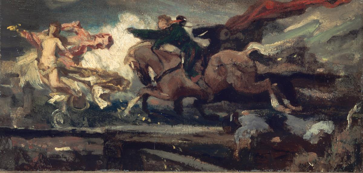 Die Jagd nach dem Glück. Studie