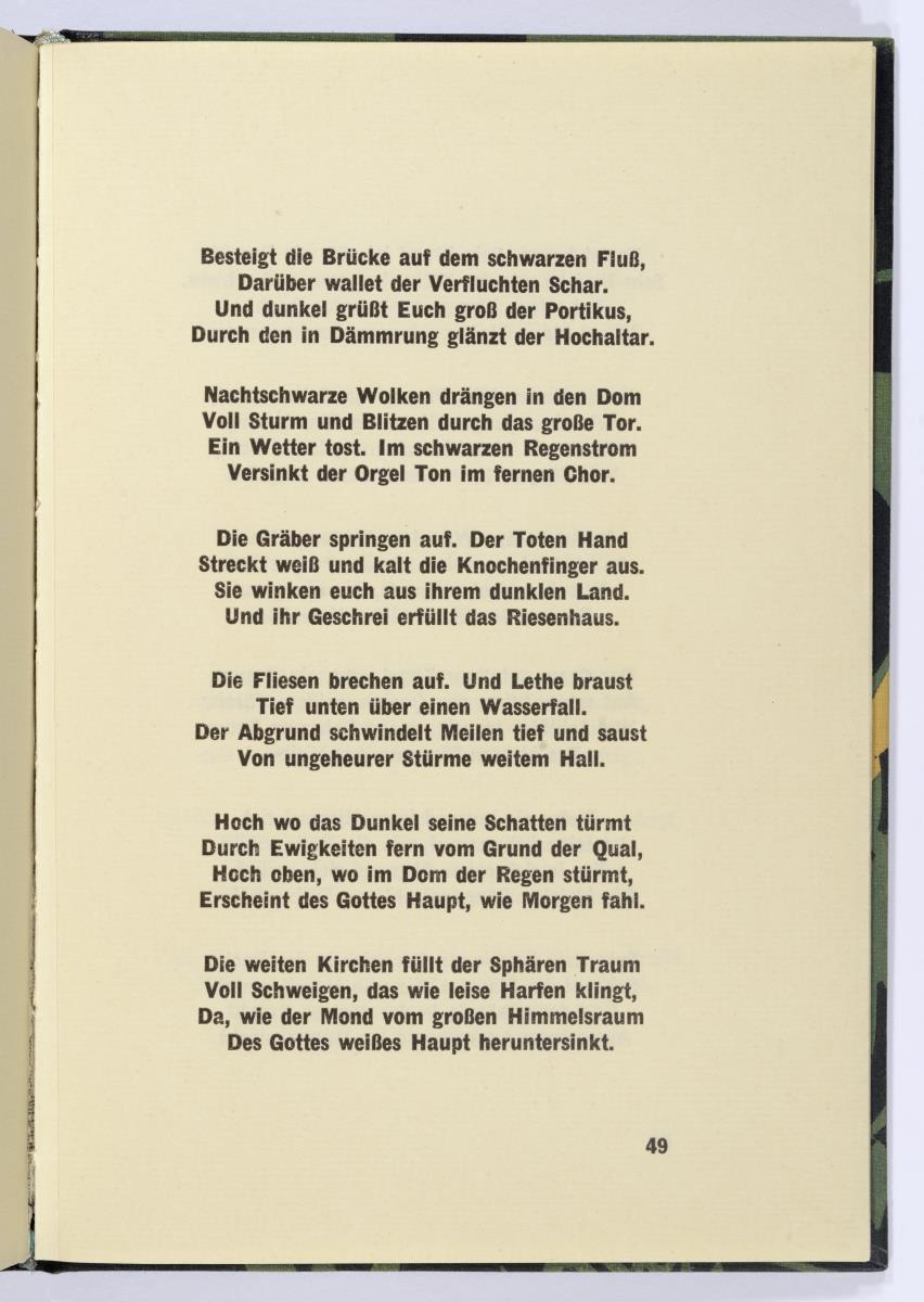 Georg Heym, Umbra Vitae, München 1924, S. 49.