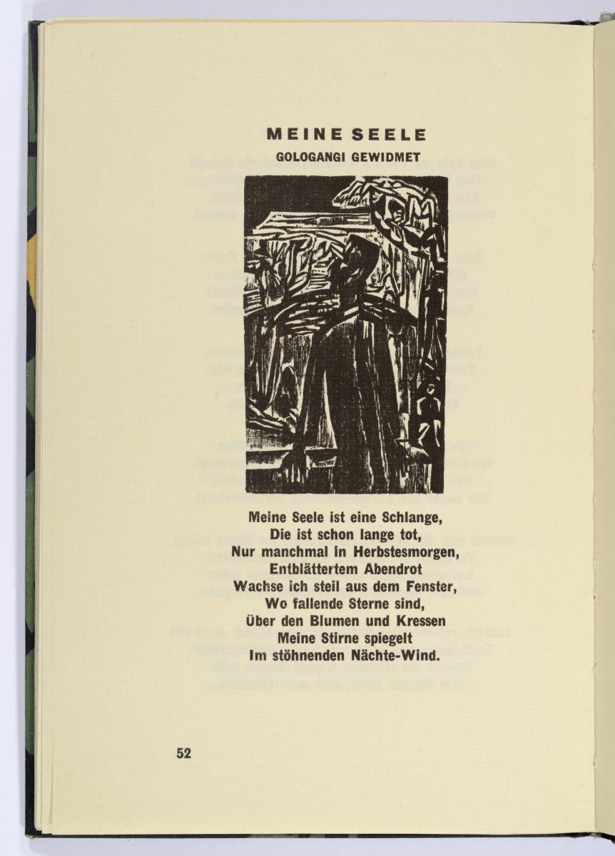 "Meine Seele". Georg Heym, Umbra Vitae, München 1924, S. 52.