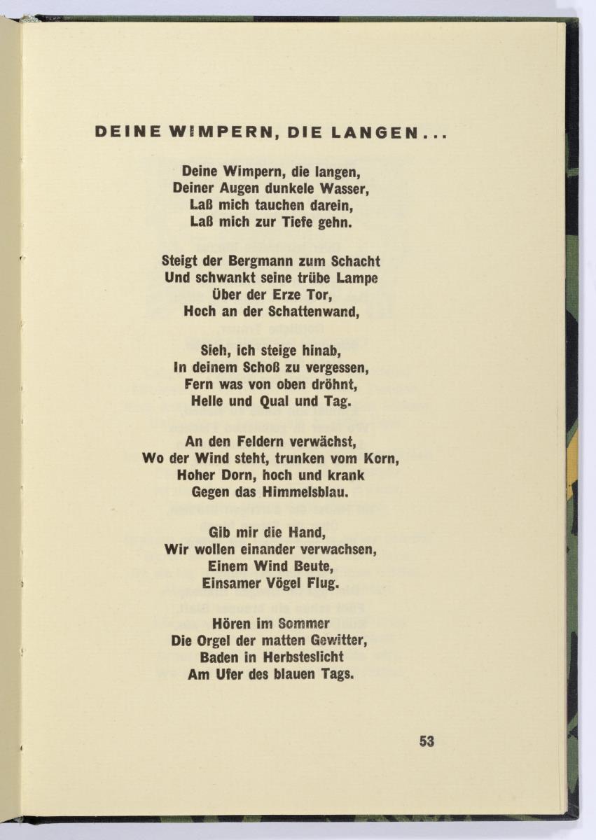 Georg Heym, Umbra Vitae, München 1924, S. 53.