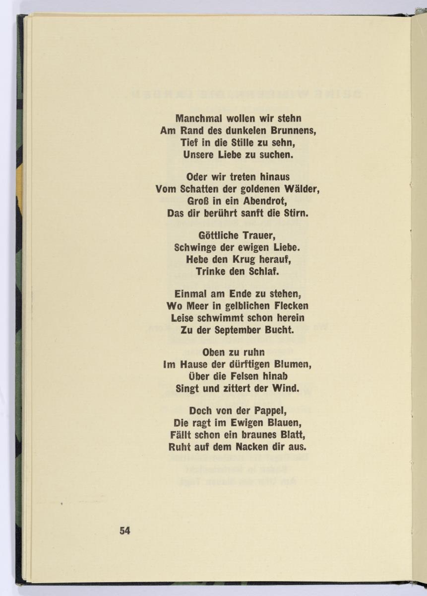 Georg Heym, Umbra Vitae, München 1924, S. 54.