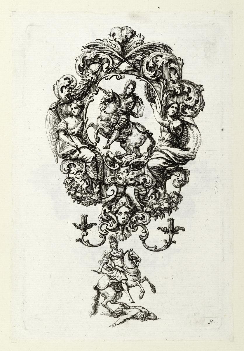 Romanisches Laubwerck ... anietzo zufinden, bey^B4 ... Jeremias Wolff ... in Augspurg ...