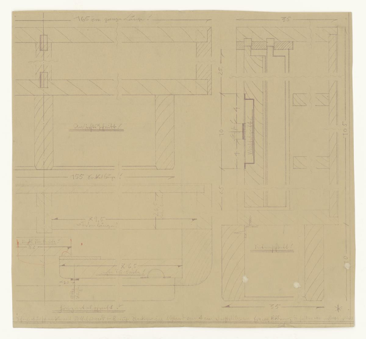 Schiebetürschrank (Möbelentwürfe, Körpermöbel, Schränke)