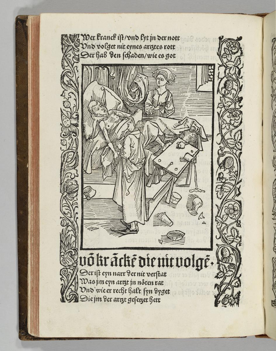 Brant, Sebastian: Das Narrenschiff. Basel: Johann Bergmann, 12.II.1499