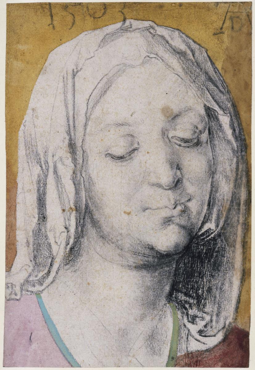 Kopf der Maria