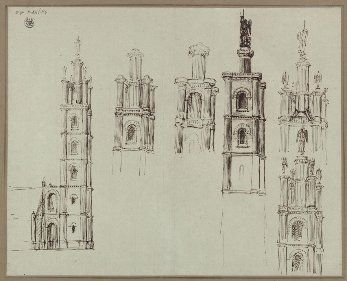 Rathenow. St. Andreaskirche. Turmvarianten