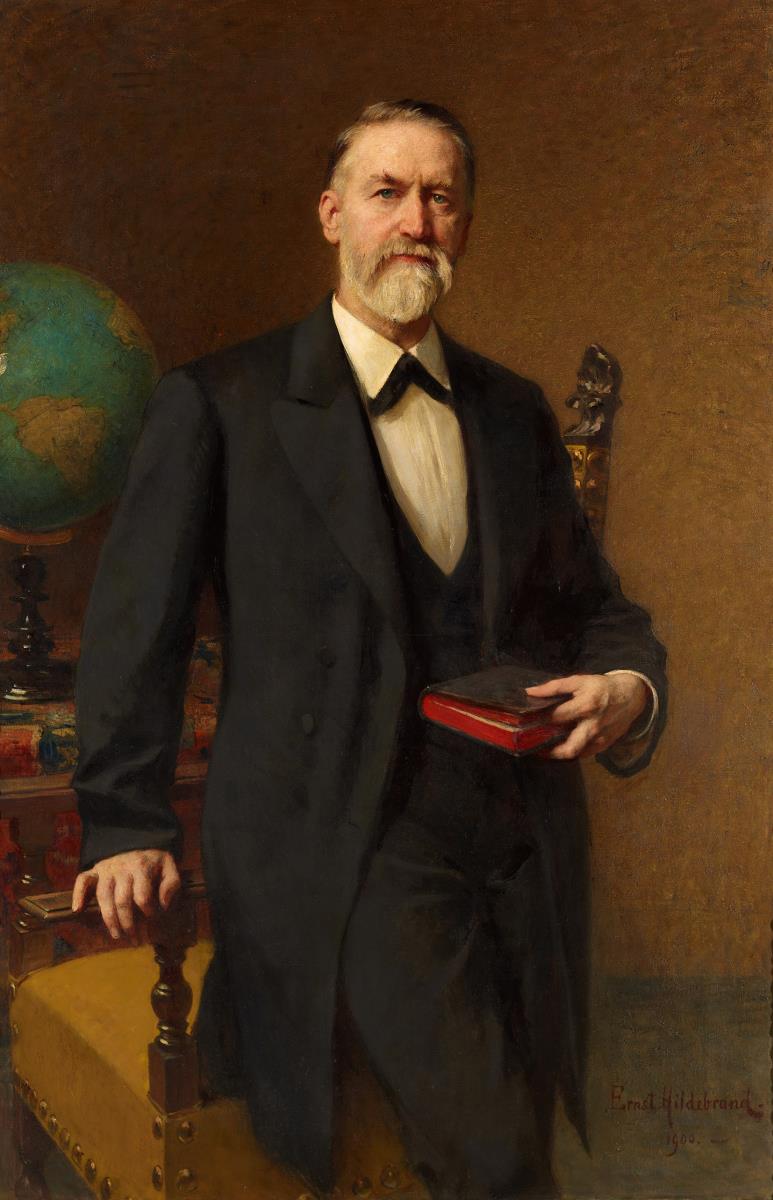 Bildnis Professor Dr. Arthur Auwers