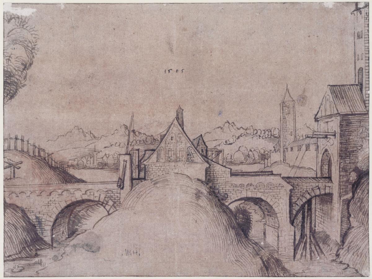 Brücke an der Stadtmauer