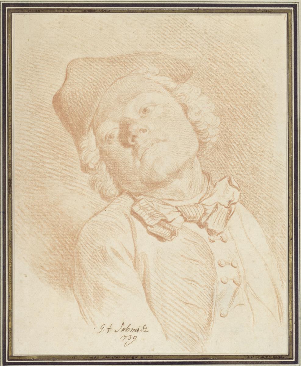 Porträt des Johann Georg (Jean-George) Wille